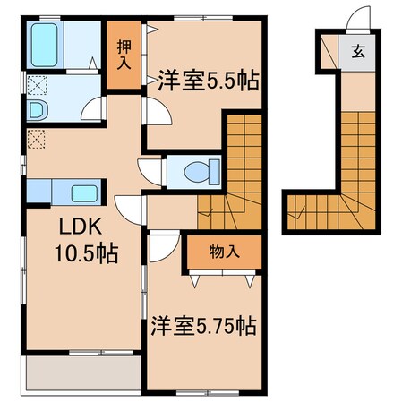 アムールの物件間取画像